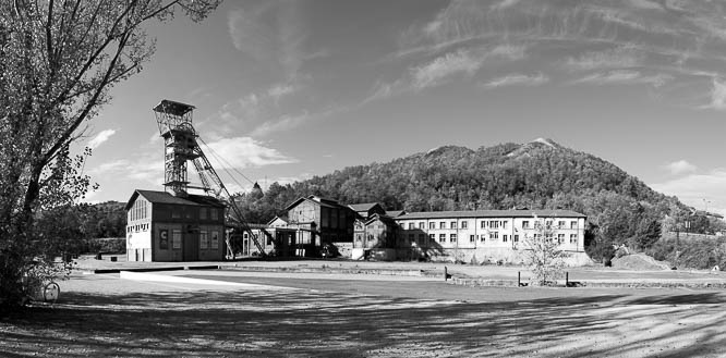 The old coal mine