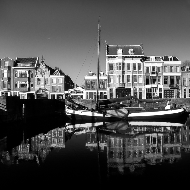 Rotterdam in zwart en wit