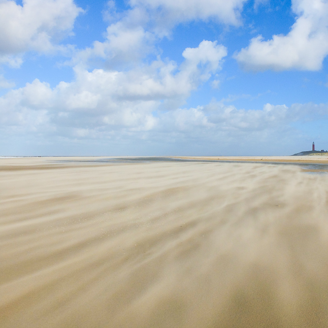 Zee strand en duinen, North Sea